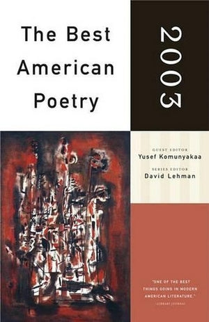 The Best American Poetry 2003