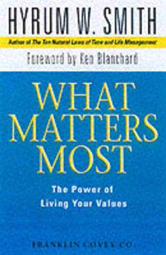 What Matters Most