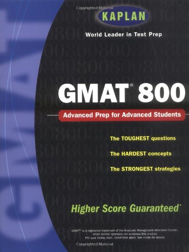 Kaplan GMAT 800