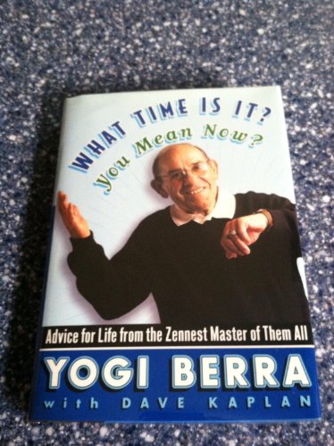 What Time is it You Mean Now