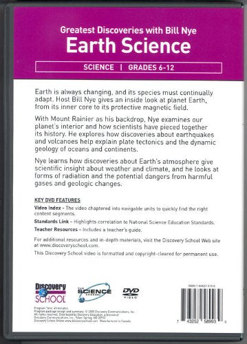 Greatest Discoveries With Bill Nye: Earth Sciences