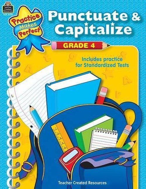 Punctuate & Capitalize Grade 4