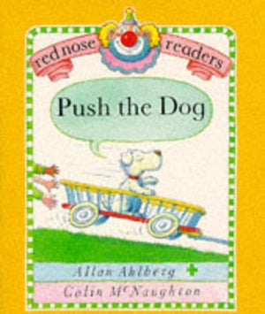 Red Nose Readers Push The Dog