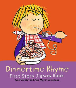 Dinnertime Rhyme Jigsaw Book