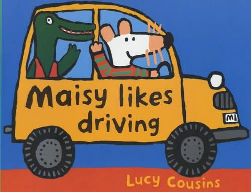 Maisy Likes Driving Shaped Board Book