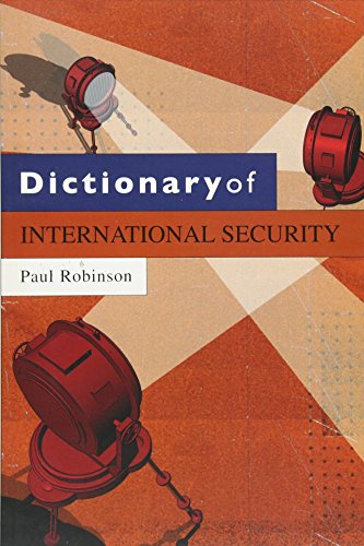 Dictionary of International Security