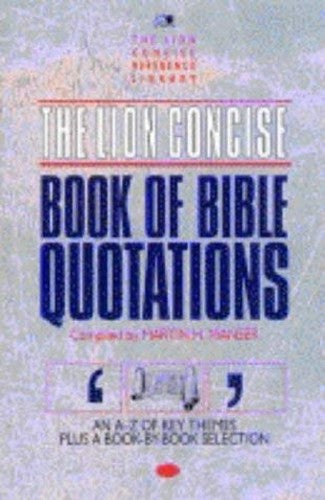 Lion Concise Book of Bible Quotations