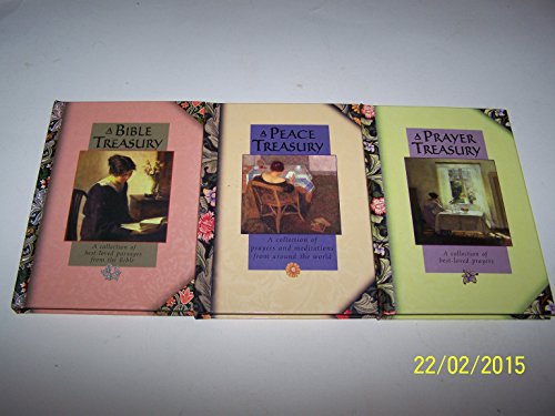 A Prayer Treasury - A Bible Treasury - A Peace Treasury (Boxed set)