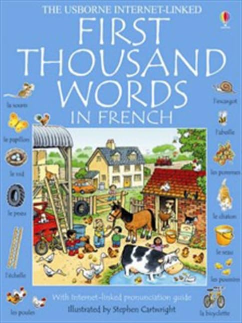 First Thousand Words In French Mini Ed