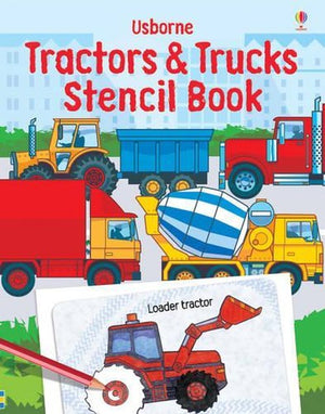 Tractors Stencil Book