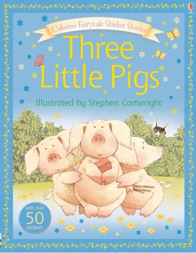 Usborne Fairytale Sticker Stories The Three Little Pigs
