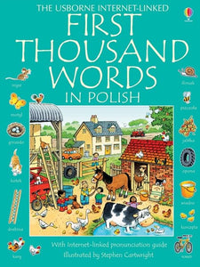 Usborne First Thousand Words in Polish 