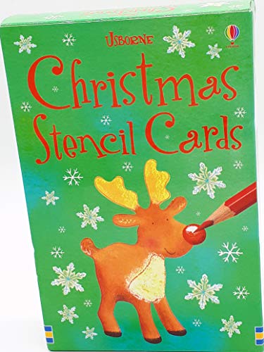 Christmas Stencil Cards