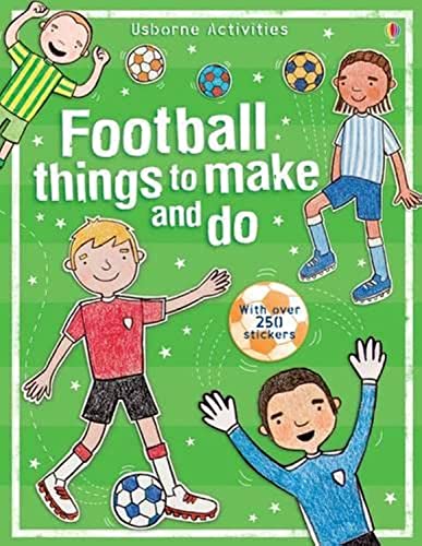Football things to make and do