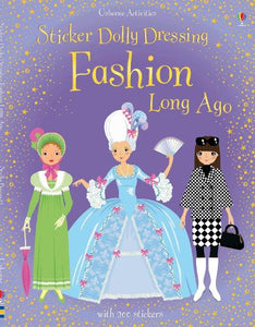 Sticker Dolly Dressing Fashion Long Ago 