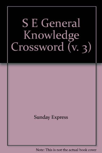 "Sunday Express" General Knowledge Crossword Book
