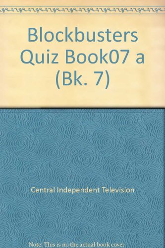 Blockbusters Quiz Book