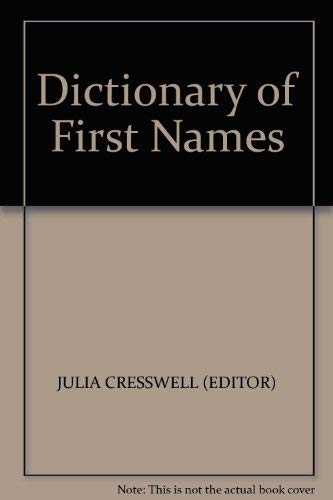 Dictionary of First Names
