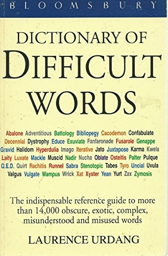 Bloomsbury Dictionary of Difficult Words