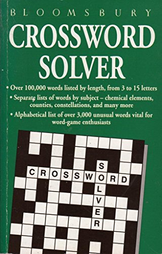 Bloomsbury Crossword Solver