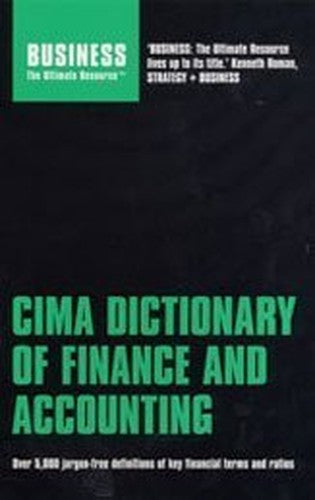 CIMA Dictionary of Finance and Accounting