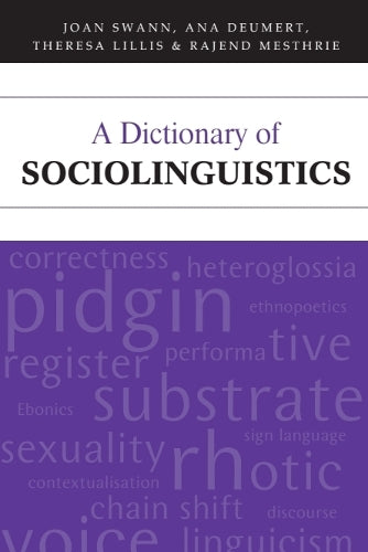 A Dictionary of Sociolinguistics