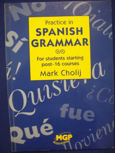 Practice in Spanish Grammar