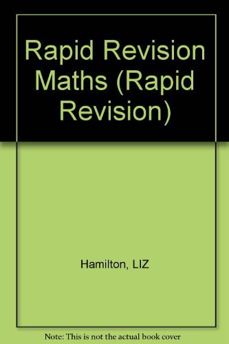 Maths GCSE, Rapid Revision