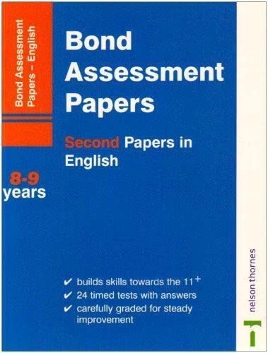 Bond Assessment Papers