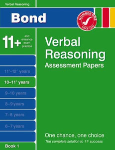 Bond Fourth Papers in Verbal Reasoning 10-11+ Years 