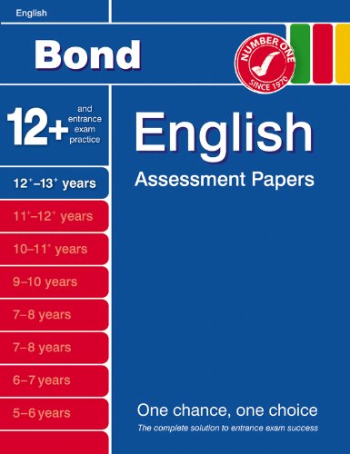 Bond Sixth Papers in English 12-13+ Years