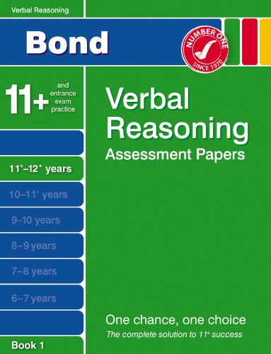 Bond Fifth Papers in Verbal Reasoning 11-12+ Years