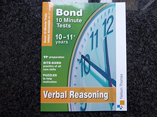 Bond 10 Minute Tests 10-11 Years