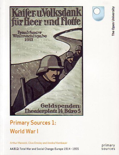 Total War and Social Change: World War I