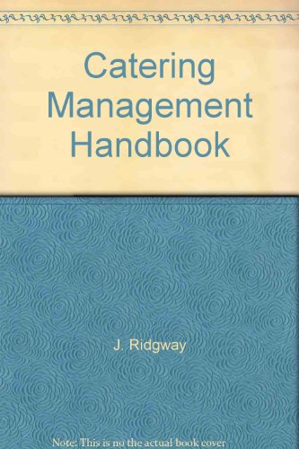 The Catering Management Handbook