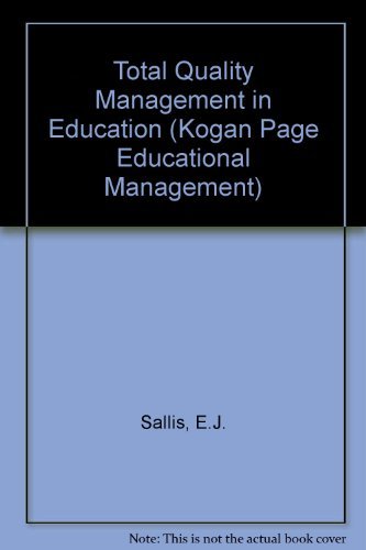 Total Quality Management in Education