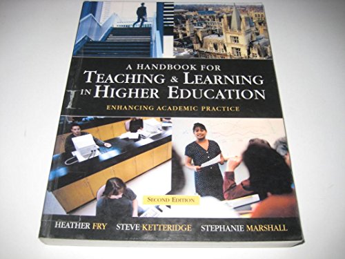 HANDBOOK OF TEACHING AND LEARNING IN HIGHER EDU
