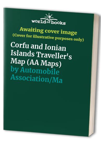 Corfu and Ionian Islands Traveller's Map