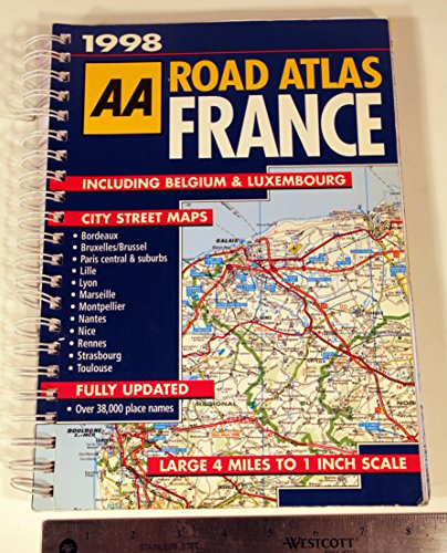 Big Road Atlas France, Belgium and Luxembourg