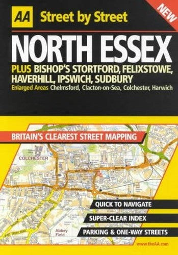 AA Street by Street Essex, North