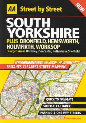 AA Street by Street Yorkshire, South