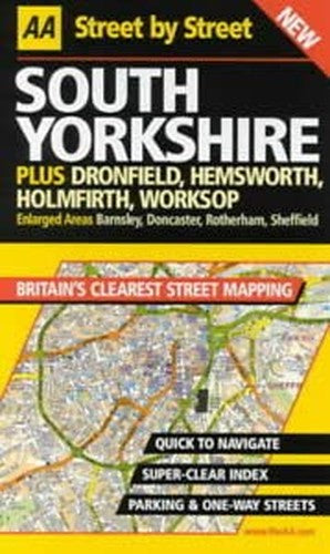 AA Street by Street Yorkshire, South