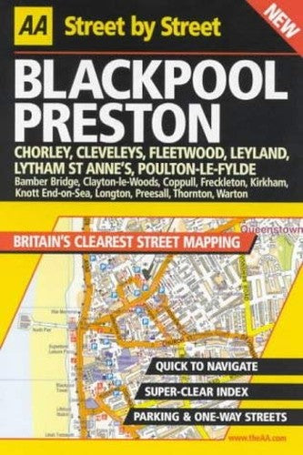 AA Street by Street Blackpool, Preston