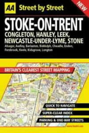 AA Street by Street Stoke-on-Trent