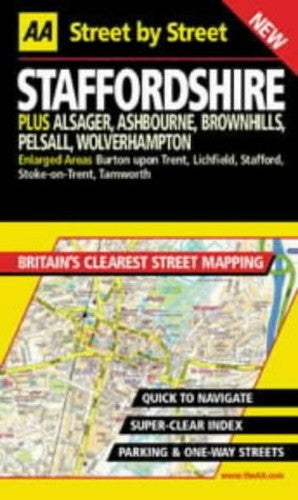 AA Street by Street Staffordshire