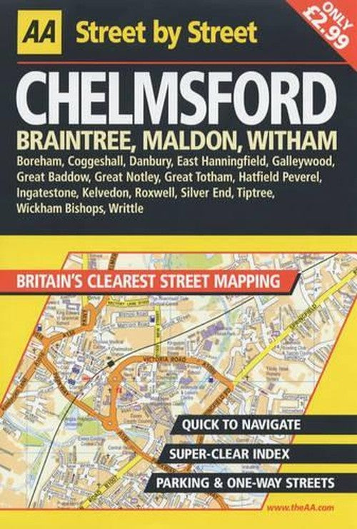 AA Street by Street Chelmsford