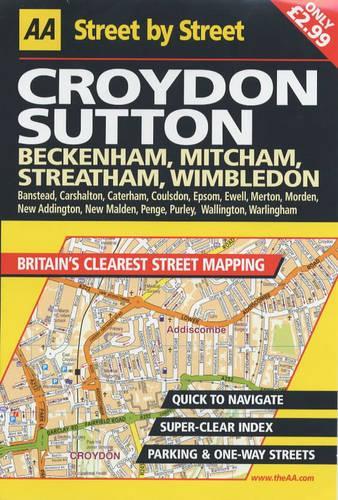 AA Street by Street Croydon