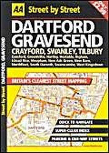 AA Street by Street Dartford, Gravesend