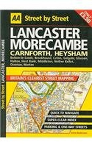 AA Street by Street Lancaster, Morecambe