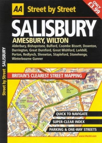 AA Street by Street Salisbury